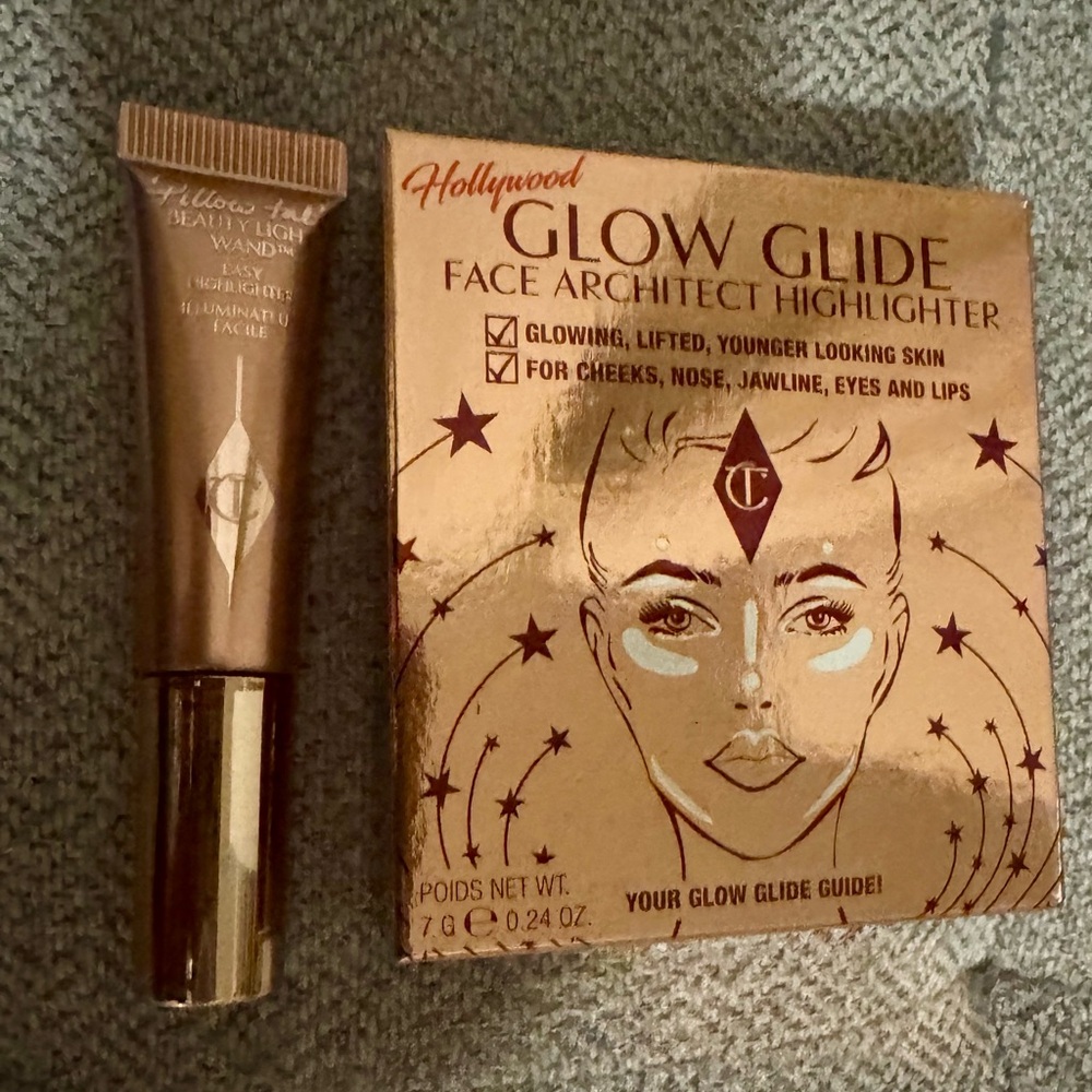 Charlotte Tilbury Glow Glide Highlighter - Radiant Gold NEW
